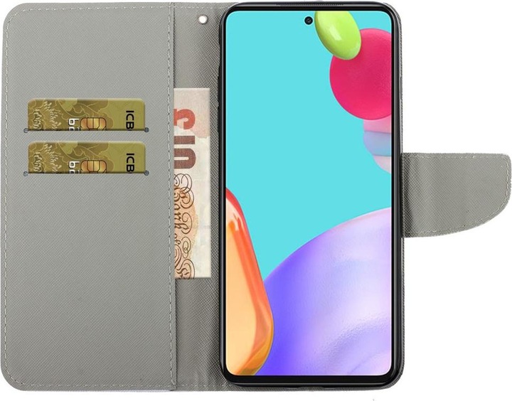 Produktbild Cover-Discount Galaxy A53 5G - Leder Hülle Mandala (Samsung Galaxy A53 5G)
