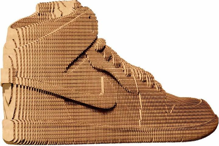 Cartonic Sneaker - modèle 3D en carton