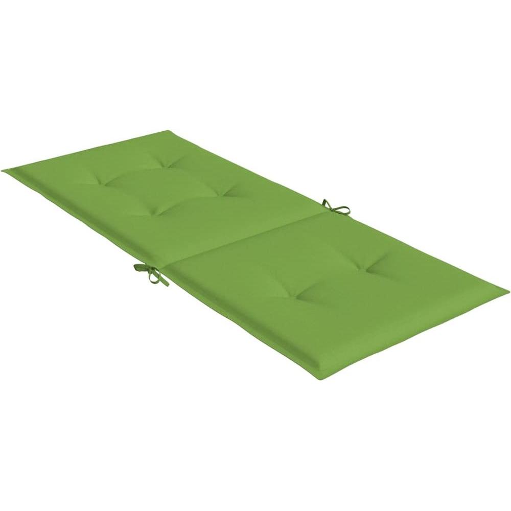 Thumbnail - VidaXL, Sitzkissen, Hochlehner-Auflagen 2 Stk. Stoff (120 x 50 x 4 cm)
