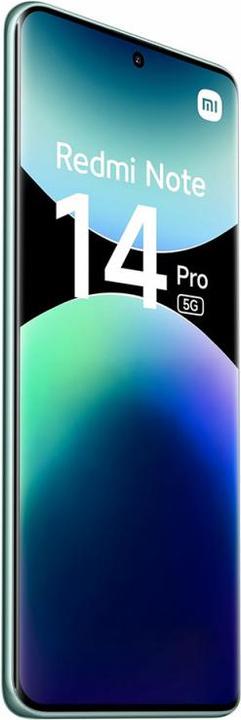 Produktbild Xiaomi Redmi Note 14 Pro 5G 12/512GB Coral Green MZB0IMREU (512 GB, Green, 6.67", Dual SIM, 5G)