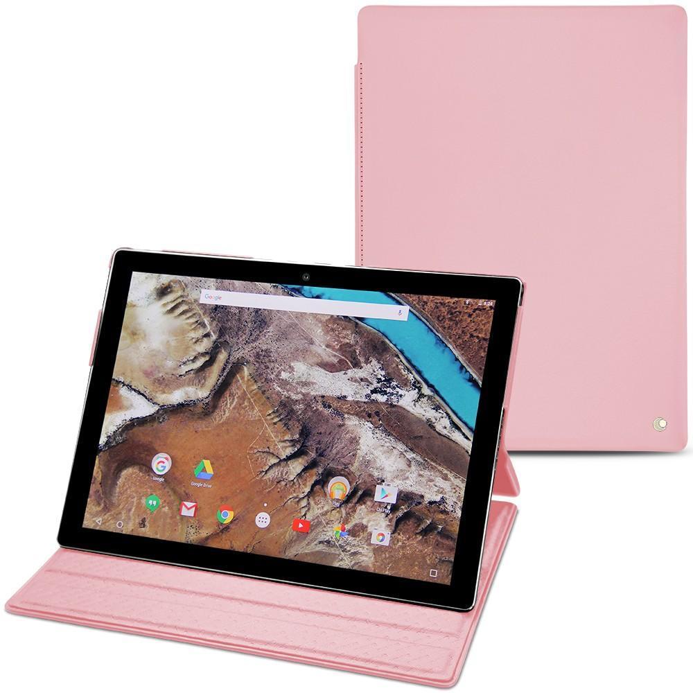 Noreve Lederschutzhülle vertikal (Pixel C), Tablet Hülle, Rosa