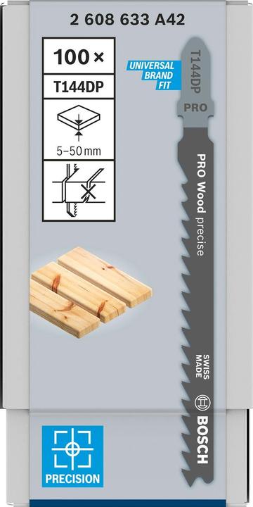 Productafbeelding Bosch Professional Zubehör T 144 DP, pak van 100