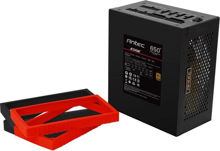 Produktbild Antec EDG 650 Netzteil 650 W 20+4 pin ATX ATX Schwarz (650 W)