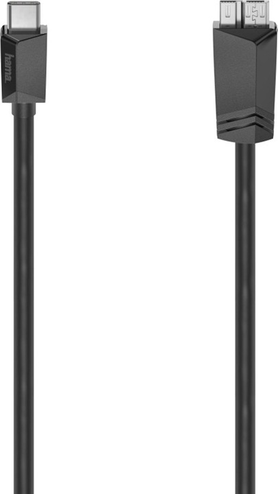 Hama USB type C - Micro USB A (0.25 m, USB 3.2 Gen 1)