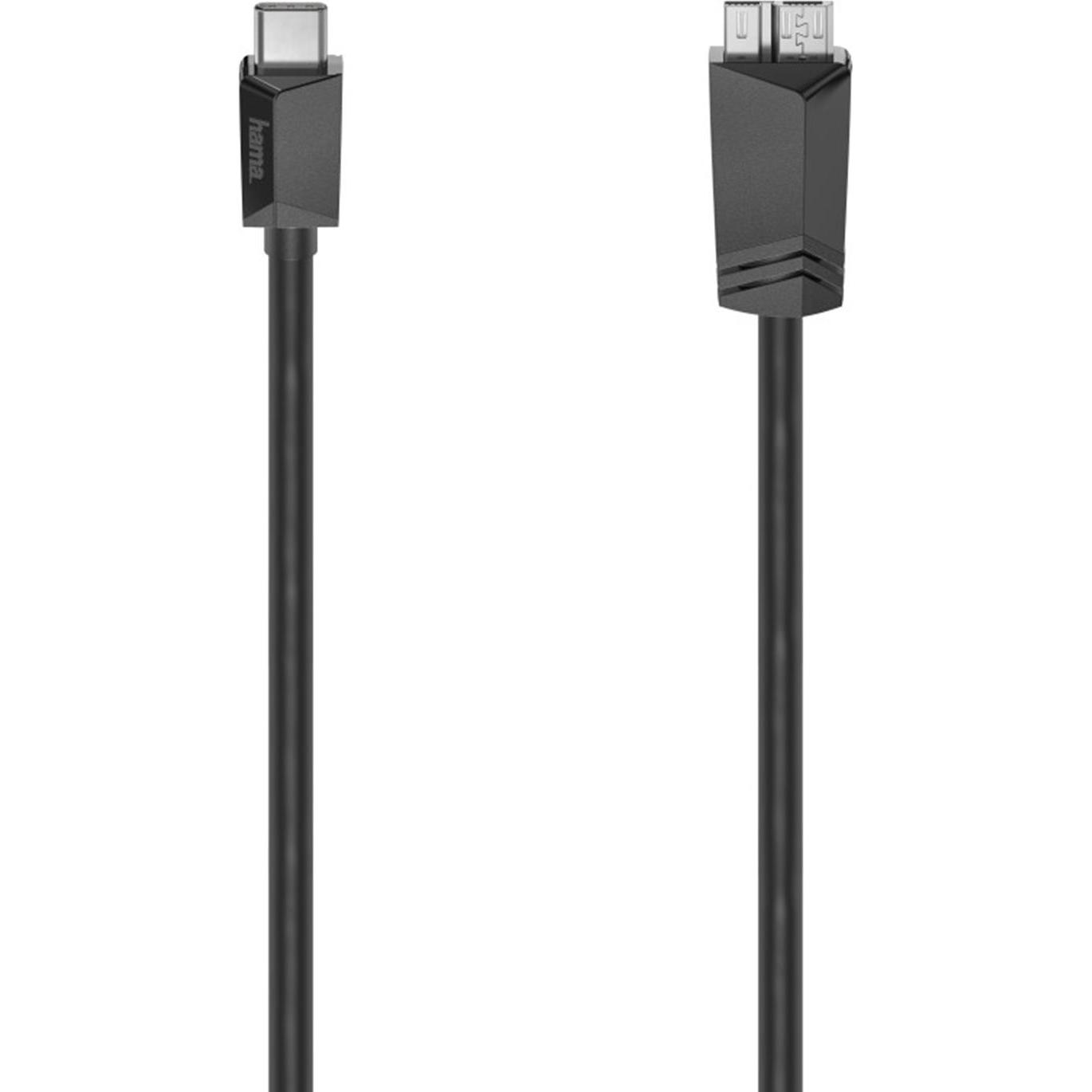 Hama USB Typ C – Micro USB A (0.25 m, USB 3.2 Gen 1), USB Kabel