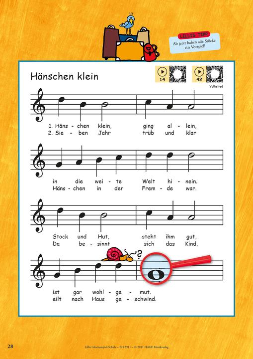 Produktbild Lillis Glockenspiel-Schule (Deutsch, Barbara Hintermeier, Birgit Baude, Helmut Hage, 2011)