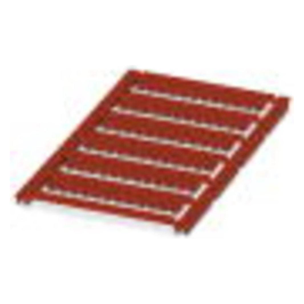 Phoenix Contact Contactterminalmarker 0829238 UCT1-TMF 5 RD Inhoud: 10 stuks., Kabels + Stekkers, Rood