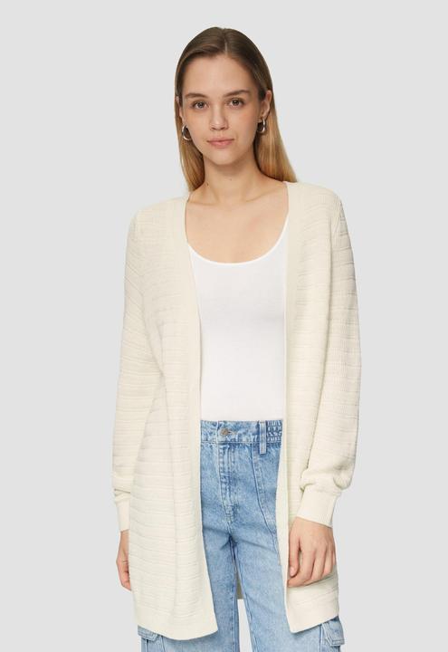 Image du produit s.Oliver Offener Long-Cardigan mit Strukturmuster (M)