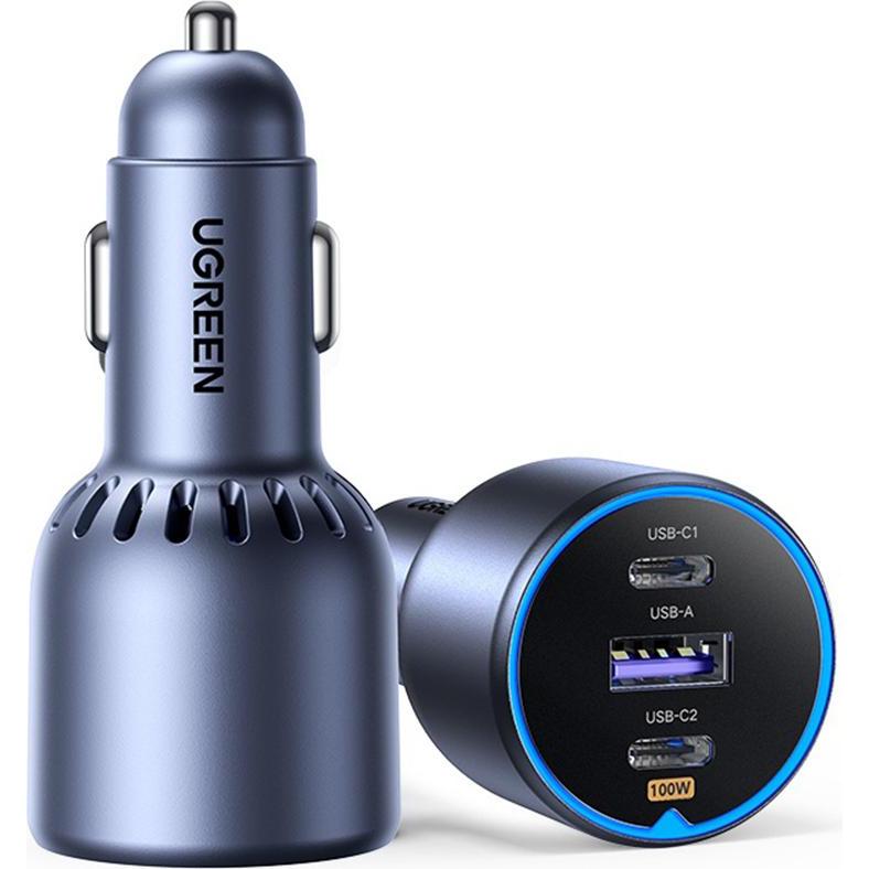Ugreen Car Charger, Adattatore per auto, Grigio