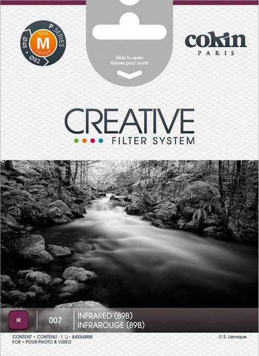 Cokin Filter P007 Infrarood 89B (82 mm, Infrarood doorlaatfilter, 84 mm)