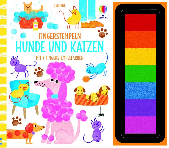Image du produit Tamponnage au doigt : chiens et chats