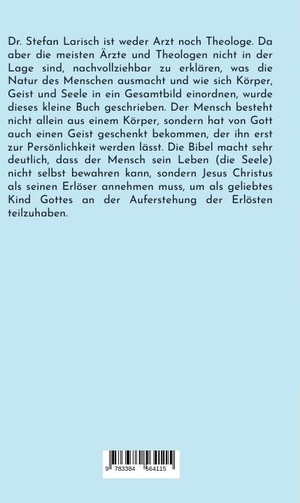Actual product image Körper, Geist und Seele (German, Stefan Larisch, 2025)