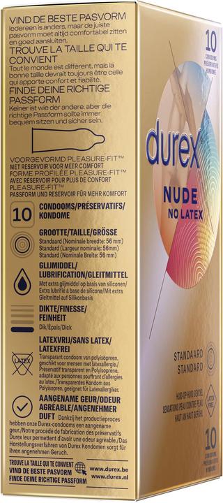 Actual product image Durex Nude No Latex (10 pcs.)
