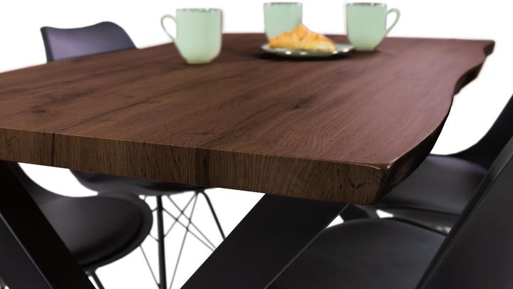 Image du produit SAM JOSY Baumkante massiv Mdf (140 x 80 x 77 cm)