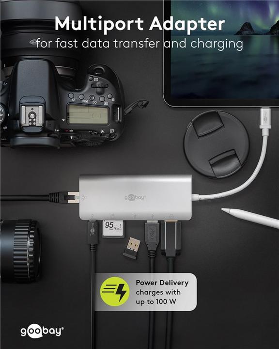 Immagine prodotto Goobay USB-C (USB-C, 5 porte)
