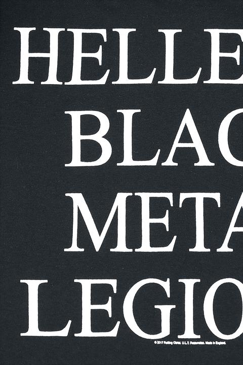 Produktbild Universal Textiles Hellenic Black Metal Legions (S)