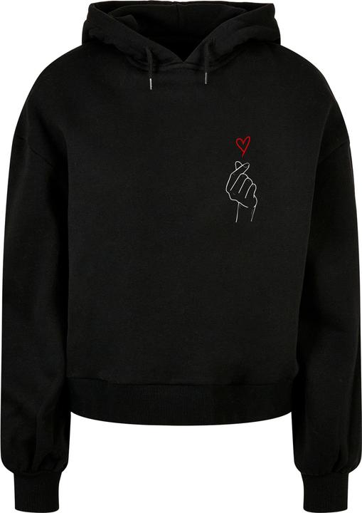 Merchcode Ladies K Heart Organic Oversized Hoody - 112381