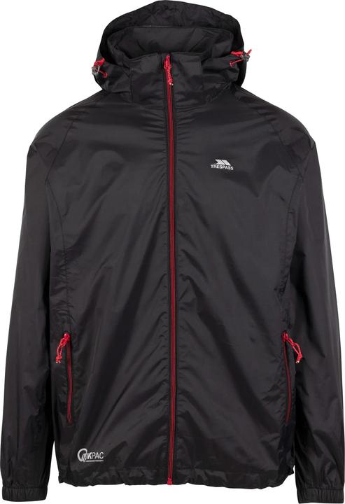 Actual product image Trespass QIKPAC X Unisex Shell Jacket (M)