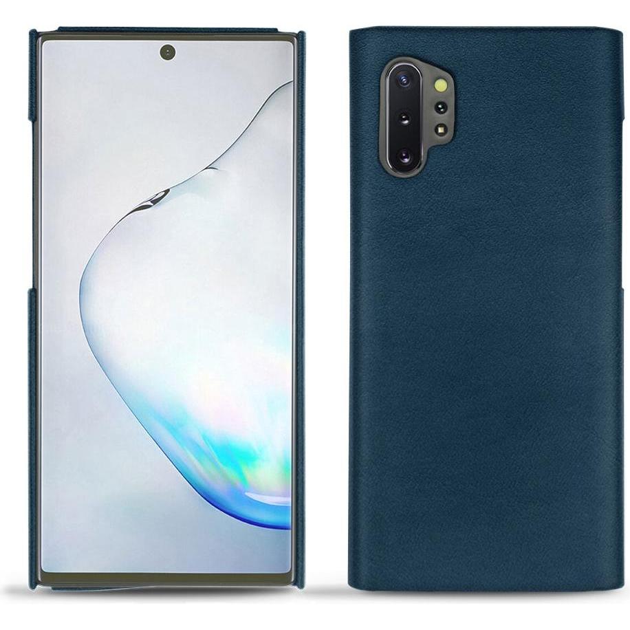 Noreve Lederschutzhülle (Samsung Galaxy Note 10+), Smartphone Hülle, Blau