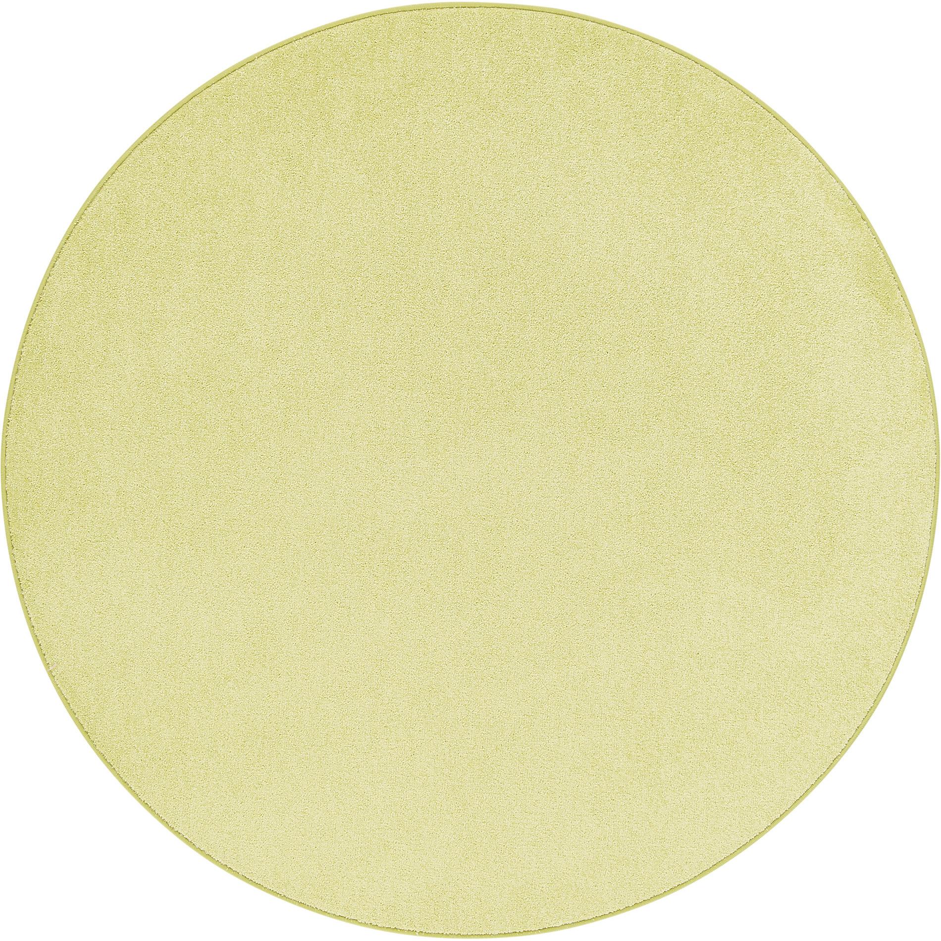 Snapstyle, Teppich, Hochflor Velours Teppich Luna Rund (100 x 100 cm)