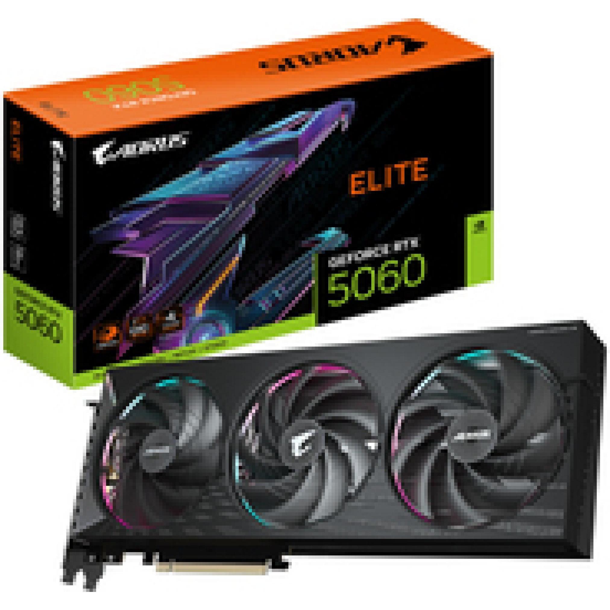 Gigabyte AORUS GeForce RTX 5060 Elite (8 GB), Grafikkarte