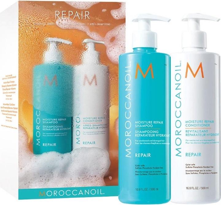 Actual product image Moroccanoil Duo Reparador (Hair care set)