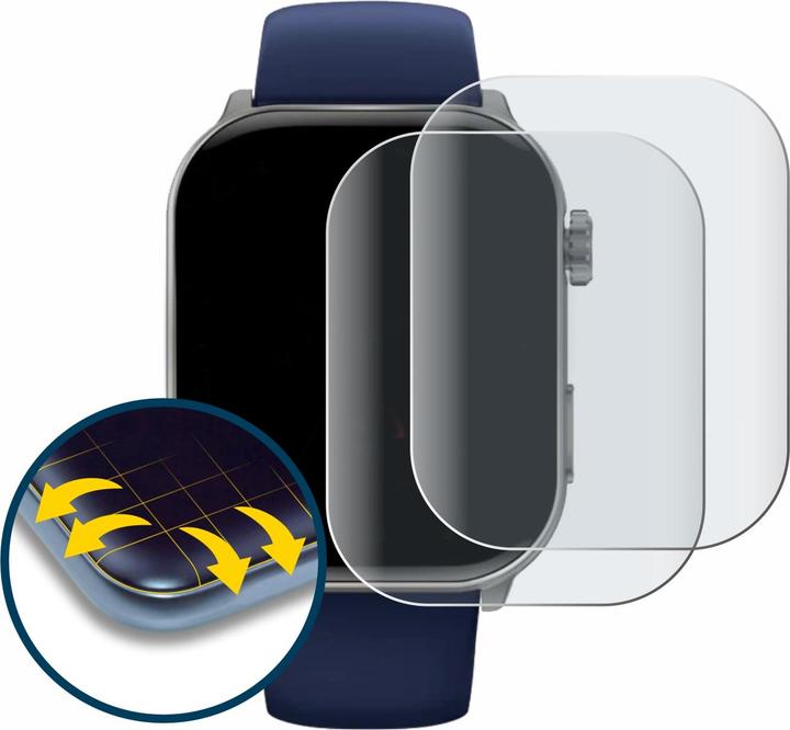 Produktbild BROTECT Fullscreen Schutzfolie Displayschutz Folie Matt Entspiegelungsfolie