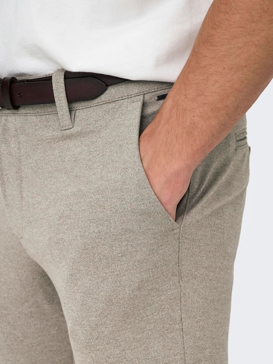 Produktbild Only & Sons Onsmark Slim Tap 0209 Melange Pant Noos (29)