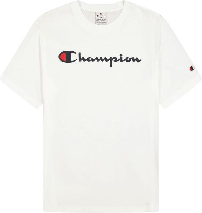 Produktbild Champion Koszulka męska SS Tee biała 220256 WW001 M (M)