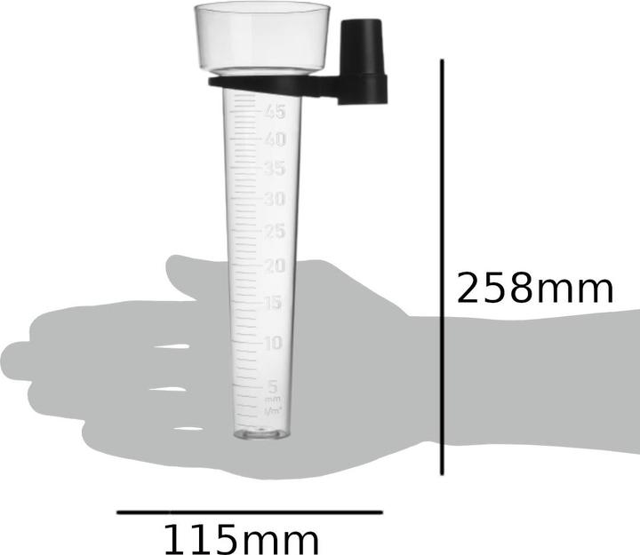 Actual product image TFA Rain gauge