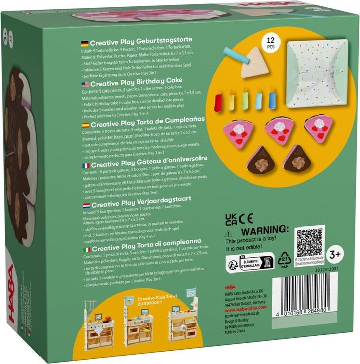 Produktbild Haba Creative Play - Geburtstagstorte