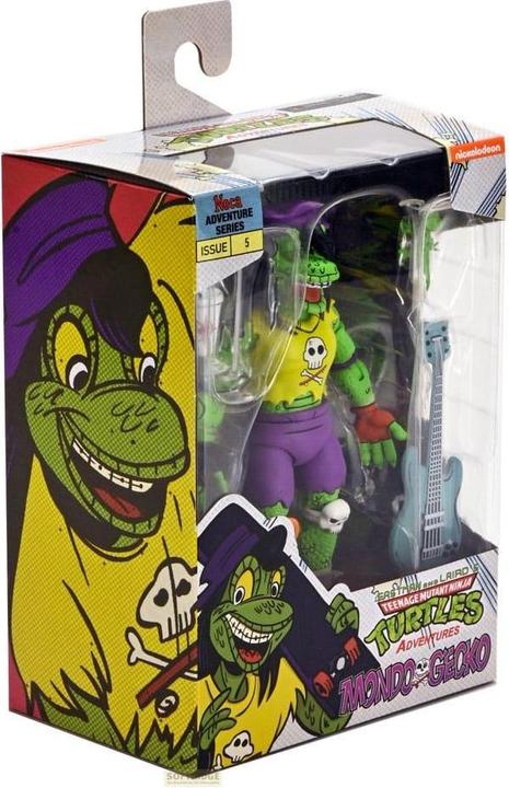 Actual product image Neca Teenage Mutant Ninja Turtles (Archie Comics) action figure Mondo Gecko 18 cm