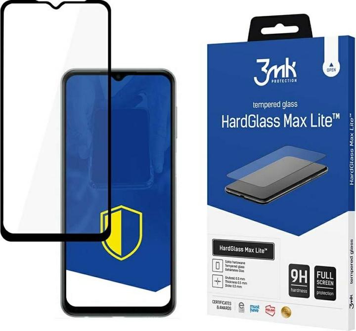 Produktbild 3MK Hardglass Max Lite Bildschirmschutz (1 Stk., Samsung Galaxy M33)