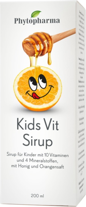 Actual product image Phytopharma Kids Vit Sirup (1 Piece, Concentrate, 375 g)
