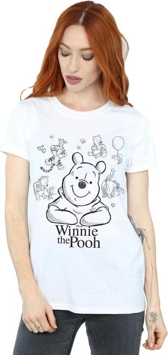 Produktbild Disney Winnie The Pooh Collage Sketch TShirt (4XL)