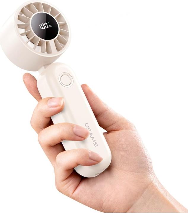 Produktbild Usams Hand fan Mini ZB352 1200mAh folding beige