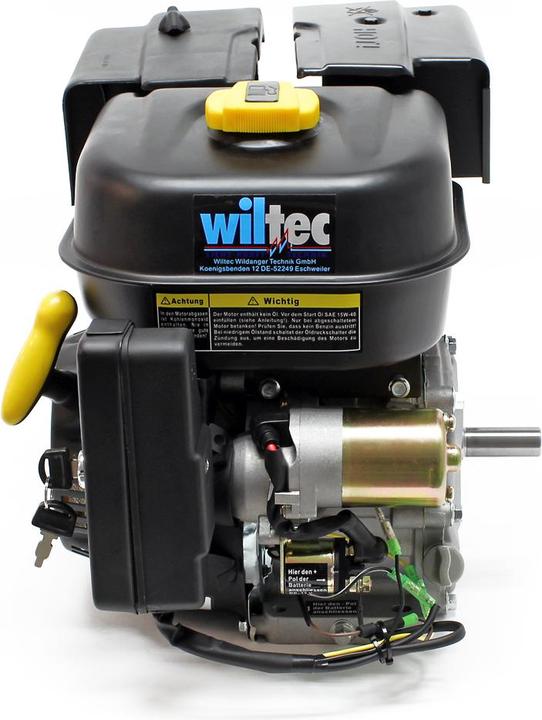 Produktbild Wiltec LIFAN 168 Benzinmotor 4,8kW (6,5PS) 4-Takt 20mm luftgekühlt 1 Zylinder E-Start