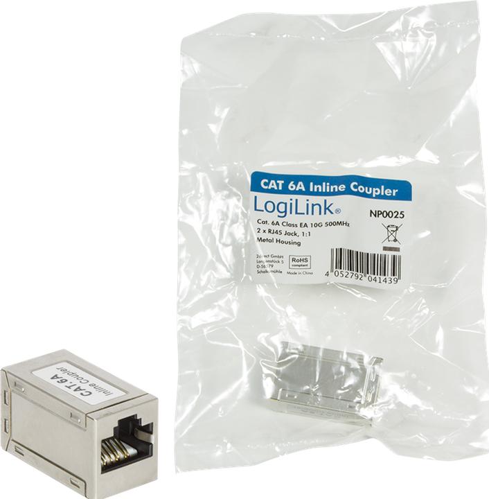 Actual product image LogiLink Patch cable connector (Network coupling)