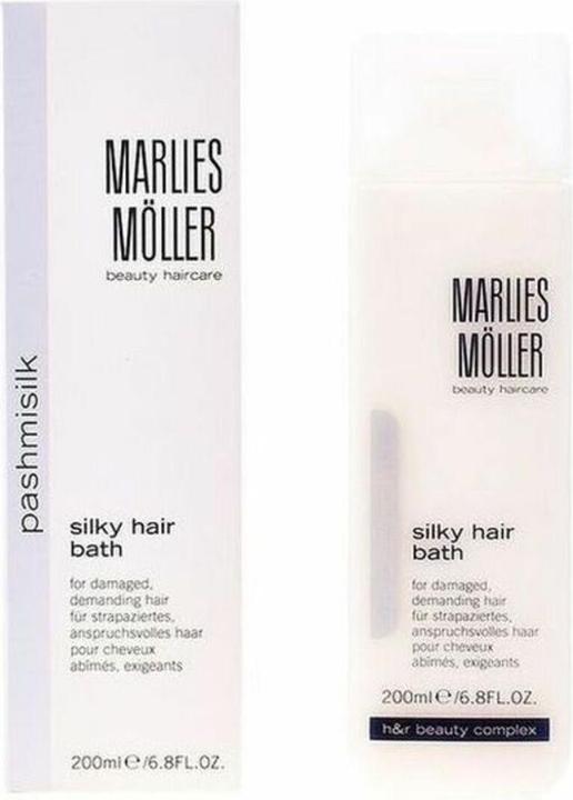 Actual product image Marlies Möller Silky Hair Bath (200 ml, Liquid shampoo)