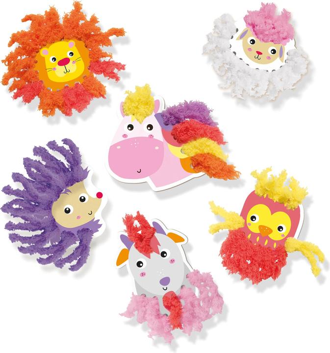 Produktbild Ses Creative Fluffy loops - Tiere aus flauschigem Garn