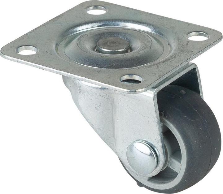 Actual product image Magni Swivel castor, Ø 25 mm, width: 13 mm, 15 kg