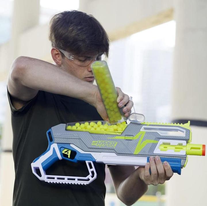 Produktbild Nerf Pump-Action Blaster Hyper Siege-50 33mps Grau