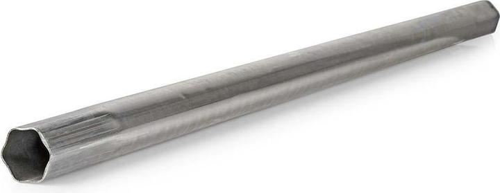 Actual product image Nedis Satellite mast Mast length: 1.00 m Maximum dish size: 90.0 cm Steel Silver (Mirrors + antennas Mounting)