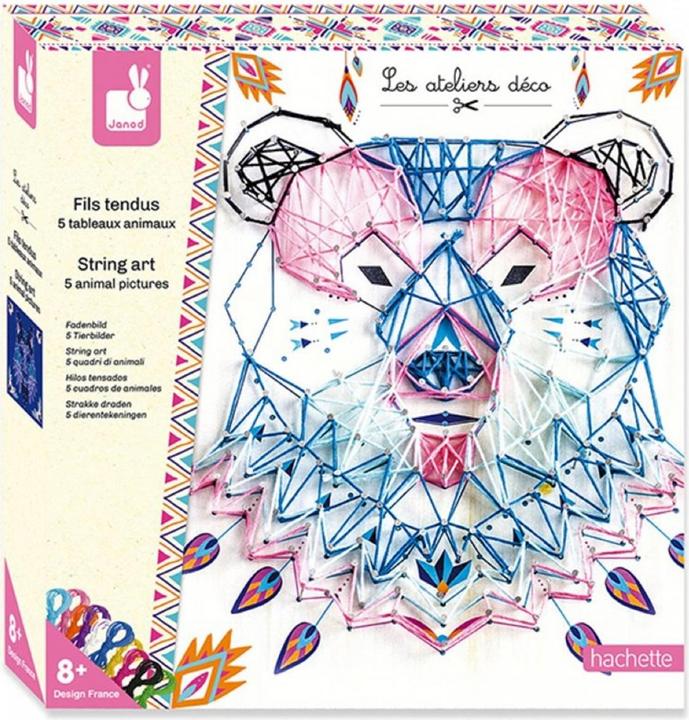 Actual product image Janod Thread Pictures Animals