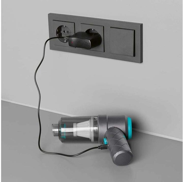 Produktbild CleanMaxx Akku-Handsauger Schwarz, Fassungsvermögen: 100 ml