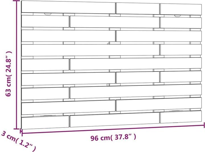 Immagine prodotto VidaXL Oksiutka (96 x 3 x 63 cm)