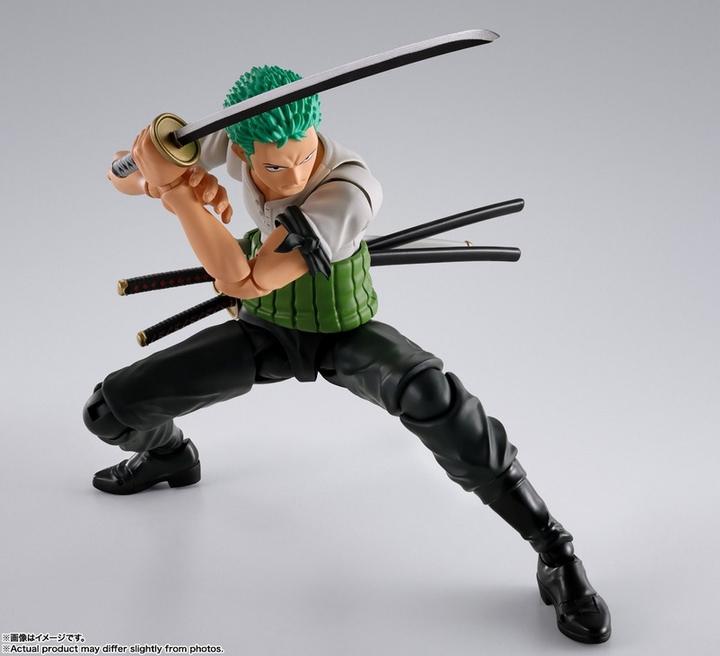 Produktbild Bandai One Piece S.H.Figuarts Roronoa Zoro Romance Dawn Version