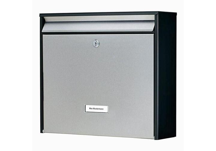 Actual product image Burg Wächter Mailboxes Oxford 6877 black&steel