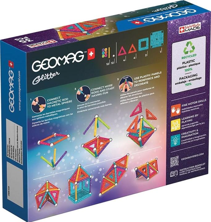 Immagine prodotto Geomag GLITTER RICICLATO 35 parti