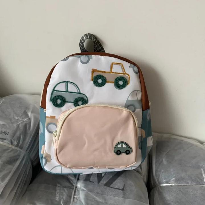 Actual product image Only-Bags.Store Kinderrucksack mit Stickerei, modische und vielseitige Schultasche für den Kindergarten